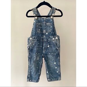 Gymboree Paint Splatter Overalls